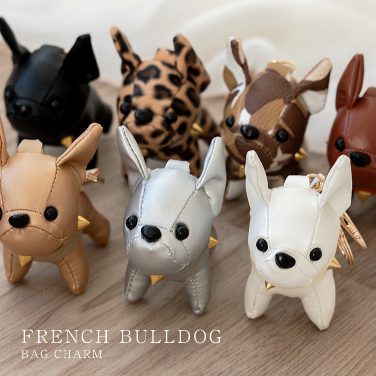 ＜卸＞【フレンチブルドッグ】フレブル バッグチャーム dog かわいい【nsa-30269z】【PU】