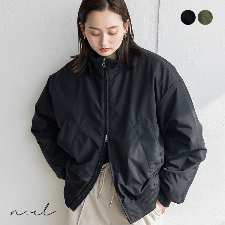 ＜卸＞中綿ブルゾン MA-1 オーバーサイズ ワイドアーム【nrc-0027】